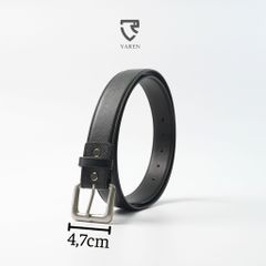 Thắt Lưng Nam Da Thật VAREN - Khóa Hợp Kim Cao Cấp, Bản 3.4cm Phong Cách Y2K Sang Trọng, Phụ Kiện Thời Trang Nam