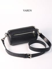 Túi Duffle Da Bò Thời Trang Unisex VAREN - Túi Đeo Chéo Dáng Trống Sang Trọng cho Nam Nữ, Chất Liệu Cao Cấp, Tiện Lợi Di Chuyển