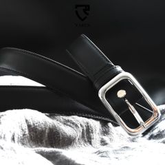 Thắt Lưng Da Thật Bản Nhỏ 2.8cm - Dây Nịt Phong Cách Tối Giản Unisex Khóa Hợp Kim Thời Trang TL01 cho Nam Nữ