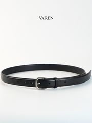 Thắt Lưng Da Bò VAREN ROMA Unisex - Khóa Hợp Kim Xám Khói, Bản 2.3cm, Phong Cách Tối Giản và Đẳng Cấp, Phụ Kiện Thời Trang Cao Cấp