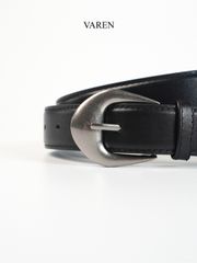 Thắt Lưng Unisex VAREN LIBRA TL13 Da Bò Nappa 2.8cm - Khóa Kim Cổ Điển, Trang Phục Thời Trang Tối Giản cho Nam Nữ