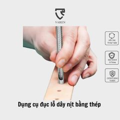 Đinh Đục Lỗ Thắt Lưng Bằng Thép - Công Cụ Tùy Chỉnh Kích Thước Dễ Dàng Cho Dây Đeo Da Thời Trang Việt Nam