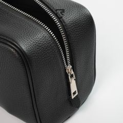 Túi Cầm Tay Da Bò Vân Hạt VAREN - Dopp Kit Cao Cấp Đựng Đồ Chăm Sóc Cá Nhân Sang Trọng Cho Nam Giới