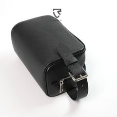 Túi Cầm Tay Da Bò Vân Hạt VAREN - Dopp Kit Cao Cấp Đựng Đồ Chăm Sóc Cá Nhân Sang Trọng Cho Nam Giới
