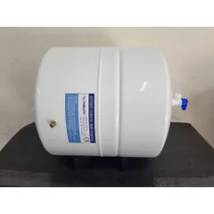Bình áp thép không gỉ 10L - Van tặng kèm - Dùng cho máy lọc nước RO như Kangaroo, Karofi, Sunhouse, an toàn, bền bỉ