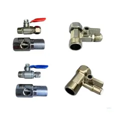 Khóa T Chia Nước Đầu Vào Máy Lọc Nước RO, Nano - Lỗ Ren 21-10/21-6, Phụ Kiện Tiện Ích Cho Gia Đình Việt