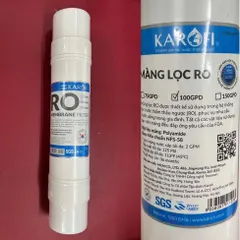 Màng Lọc RO Karofi 100GPD Hàn Quốc - Lõi Số 4 Đúc Nguyên Khối Vô Trùng, Xử Lý Nước TDS Cao, Thời Gian Sử Dụng 24-36 Tháng