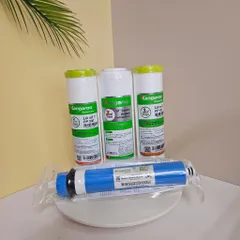 Combo 4 Lõi Lọc Nước RO Kangaroo 1234 - Chính Hãng, Thay Thế Dễ Dàng cho Máy Lọc Nước Kangaroo, Karofi, Sunhouse