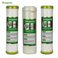Lõi lọc nước Kangaroo 1,2,3 Chính Hãng - Bộ Lõi Lọc RO Cho Máy Lọc Nước, Than Hoạt Tính, PP5, PP1 Micron