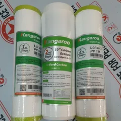 Lõi lọc nước Kangaroo 1,2,3 Chính Hãng - Bộ Lõi Lọc RO Cho Máy Lọc Nước, Than Hoạt Tính, PP5, PP1 Micron