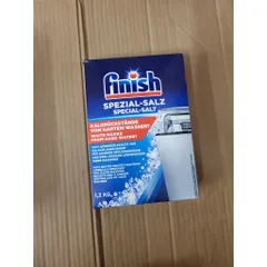 Bộ sản phẩm Finish cho máy rửa chén - Viên rửa bát 100 viên, Muối 1.2kg, Nước làm bóng 800ML - Chính hãng Châu Âu