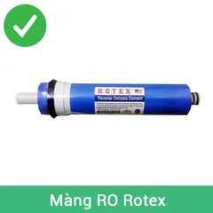 Màng Lọc RO Rotex 15 Vòng 100G - Chính Hãng, Dùng Cho Máy Lọc Nước Kangaroo, Karofi, Sunhouse - Thẩm Thấu Ngược Chất Lượng Cao