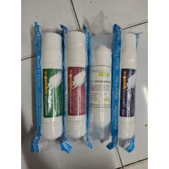 Bộ 4 Lõi Lọc Nước RO Hàn Quốc - Sediment, Pre Carbon, RO Membrane & Post Carbon - Tinh Khiết Hóa Nước Uống An Toàn