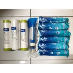 Combo 10 Lõi Lọc Nước Sanaky Chính Hãng - Thay Thế Cho Máy Lọc RO Kangaroo, Karofi, Aqua và Nhiều Hãng Khác