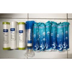 Combo 10 Lõi Lọc Nước Sanaky Chính Hãng - Thay Thế Cho Máy Lọc RO Kangaroo, Karofi, Aqua và Nhiều Hãng Khác