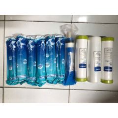 Combo 10 Lõi Lọc Nước Sanaky Chính Hãng - Thay Thế Cho Máy Lọc RO Kangaroo, Karofi, Aqua và Nhiều Hãng Khác