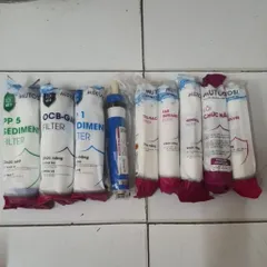 Bộ 9 Lõi Lọc Nước Mutosi 123456789 - Lõi PP, OCB-GAC, RO, Mineral, Nano Silver, Alkaline - Hàng Chính Hãng Chất Lượng Cao