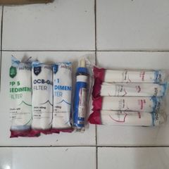 Combo 8 Lõi Lọc Nước MUTOSI 12345678 - Hệ thống lọc nước hoàn chỉnh, an toàn và hiệu quả cho sức khỏe gia đình bạn