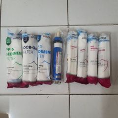 Combo 8 Lõi Lọc Nước MUTOSI 12345678 - Hệ thống lọc nước hoàn chỉnh, an toàn và hiệu quả cho sức khỏe gia đình bạn