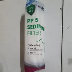 Bộ 3 Lõi Lọc Nước MUTOSI - Thay Thế Cho Máy MP-290SK, MP-S99, MP-210CP, MP-M1001, MP-U66 - Lõi PP5, CTO-GAC, PP1 Chất Lượng Cao