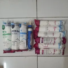 Combo 10 Lõi Lọc Nước Mutosi RO - Lõi PP5, GAC, T33, Bio Ceramic, Đá Khoáng, Nanosilver, Tăng Cường Chất Lượng Nước Uống