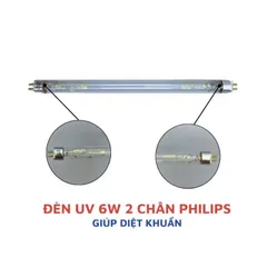 Bóng đèn UV 6W & 11W - Nguồn thay thế cho máy lọc nước RO, diệt khuẩn 99,99% - Bóng đèn cực tím chất lượng cao, dễ lắp đặt
