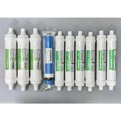 Bộ 10 Lõi Lọc Nước Kangaroo Chính Hãng - Thay Thế Cho Máy KG100HK, KG10A4 - Lọc Độc Quyền, Nguồn Nước Sạch Khỏe