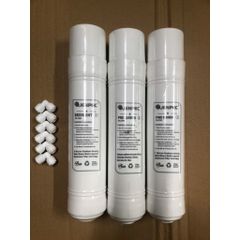 Bộ 3 Lõi Lọc Nước Đúc 123 Jenpec - Thay Thế Cho Máy Lọc Model A5000, Lõi Sediment, Pre Carbon, Fine Sediment