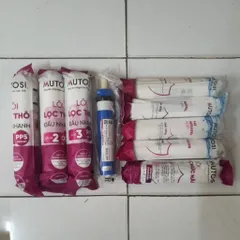 Combo 9 Lõi Lọc Nước MUTOSI - RO, Than Hoạt Tính, Khoáng và Hồng Ngoại - Giải pháp Lọc Nước Sạch Cho Gia Đình
