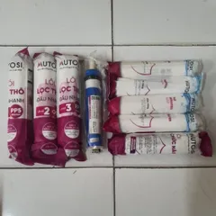 Combo 9 Lõi Lọc Nước MUTOSI - RO, Than Hoạt Tính, Khoáng và Hồng Ngoại - Giải pháp Lọc Nước Sạch Cho Gia Đình