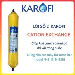 Lõi Lọc Cation Exchange Karofi - Giảm Đá Vôi, Làm Mềm Nước, Thay Thế Mỗi 6-9 Tháng - Đồ Gia Dụng Nhà Bếp Chất Lượng