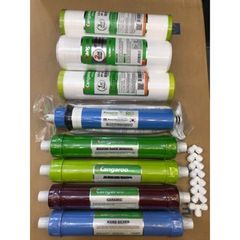 Combo 8 Lõi Lọc Kangaroo Chính Hãng cho Máy Lọc Nước RO - Bảo Vệ Sức Khỏe với Lõi PP, GAC, RO, Nano Silver, và Thêm Nhiều Khoáng Chất