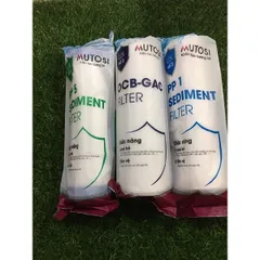 Lõi Lọc Thô Mutosi 1,2,3 - Thay Thế Chính Hãng cho Máy Lọc Nước RO, Loại Bỏ Tạp Chất Hiệu Quả
