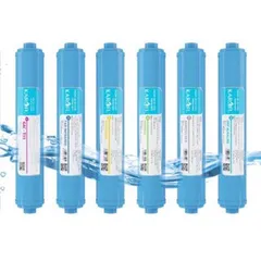 Bộ 6 Lõi Lọc Nước Karofi Chính Hãng - Thay Cho Máy RO - Gồm Lõi GAC-T33, Mineral, Hồng Ngoại, Nano Silver, ORP Alkaline, Hydrogen