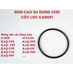 Zon Cao Su Karofi - Phụ Kiện Thay Thế Cho Cốc Lọc Máy Karofi Model Op1310, ss038, U03, U05, U95, U10