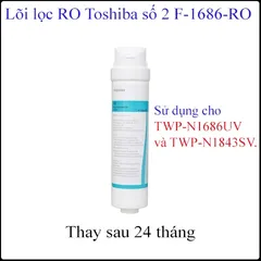 Lõi lọc RO Toshiba F-1686-RO - Thay thế cho máy lọc nước, loại bỏ 99.99% vi khuẩn, hàng chính hãng Nhật Bản