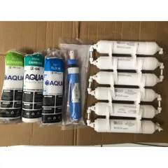 Bộ 10 Lõi Lọc Nước AQUA Chính Hãng cho Máy RO - Bổ Sung Khoáng Chất, Loại Bỏ Tạp Chất và Vi Khuẩn, Nước Tinh Khiết An Toàn