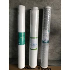 Combo 3 Lõi Lọc Thô 20 Inch 50cm - Bộ Lọc Nước R.O Công Nghiệp Hiệu Quả, Thay Thế Dễ Dàng cho Máy Lọc Nước