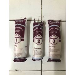 Lõi Lọc Nước RO Jenpec 1,2,3 Chính Hãng - Thay Thế Máy Lọc Kangaroo, Karofi, Sunhouse, Aqua, Hòa Phát