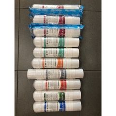 Bộ 10 Lõi Lọc Nước Korihome Cho Máy WPK-G61, WPK-G60-S, WPK-G62 - Chất Lượng Cao, Thay Thế Dễ Dàng, Nguồn Nước Sạch An Toàn