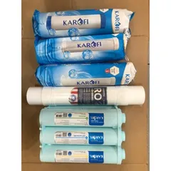 Bộ 10 Lõi Lọc KAROFI Chính Hãng - Thay Thế Máy Lọc Nước KAQ-O07, KAD-D52, D68, Tối Ưu Hóa Chất Lượng Nước