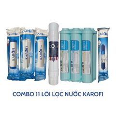 Bộ 11 Lõi Lọc Karofi Chính Hãng - Thay Thế Máy Lọc Nước KAD-D66 - Công Nghệ Lọc Nước Tiên Tiến, An Toàn Cho Sức Khỏe