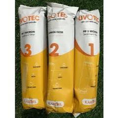 Bộ 3 Lõi Lọc Nước RO Livotec Karofi Chính Hãng - Loại Bỏ 99% Bụi Bẩn và Chất Độc Hại, Tuổi Thọ Cao