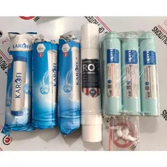 Bộ 10 Lõi Lọc KAROFI Chính Hãng - Thay Thế Cho Máy Nóng Lạnh KAD-D50, M228, D10 - Lọc Nước An Toàn, Hiệu Quả Cao