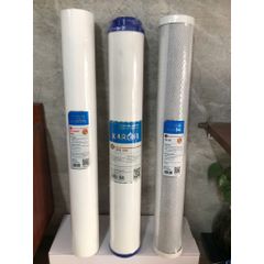Lõi Lọc Nước Karofi 1,2,3 - Loại 20inch Chính Hãng, Thay Thế Cho Máy RO Bán Công Nghiệp 30-100L/h