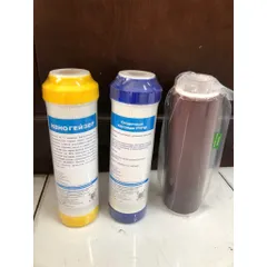 Combo 3 Lõi Lọc 123 Nano Geyser - Sử dụng cho các máy lọc TK,GK,Kachiusa