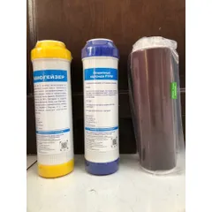 Combo 3 Lõi Lọc 123 Nano Geyser - Sử dụng cho các máy lọc TK,GK,Kachiusa