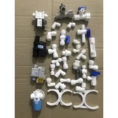 Linh Kiện Máy Lọc Nước RO & Nano - Co Nối, Cút, Kẹp, Khóa Nhựa An Toàn, Bền Bỉ, Dễ Dàng Sử Dụng