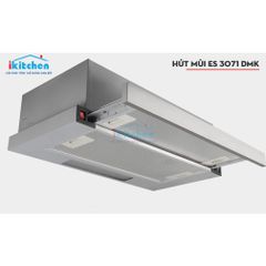 Máy Hút Mùi Dmestik Classico ES3071 DMK - Thống kê thông minh, công suất 600m3/H, Đèn LED, lọc 5 lớp, bảo hành 3 năm, màu bạc hiện đại