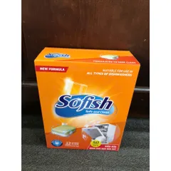 Viên Rửa Chén Sofish - Muối Rửa Bát Chuyên Dụng Cho Máy Rửa Chén - Độ Sạch Bóng Vượt Trội, An Toàn, Hiệu Quả